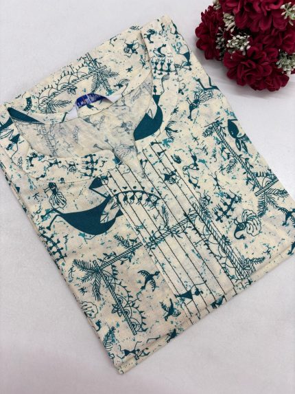 Kalamkari Cotton Kurti