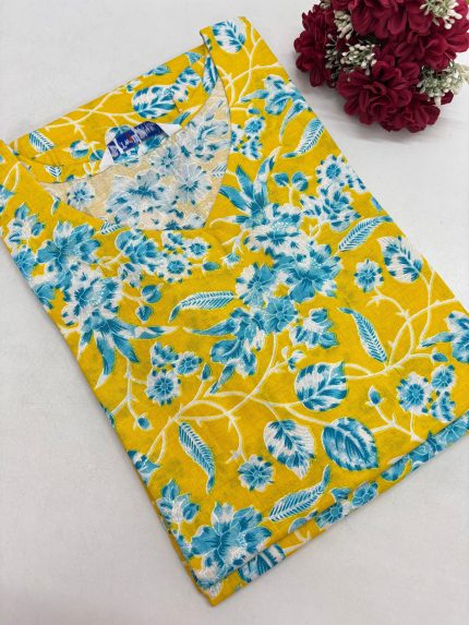 Kalamkari Cotton Kurti