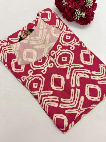 Regular Wear Side Open Kurti