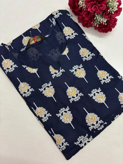 Regular Wear Side Open Kurti