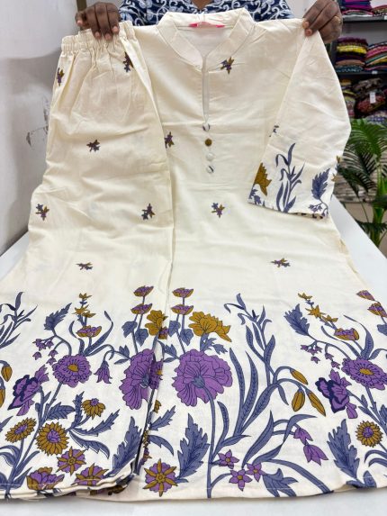 Flex Cotton Co ord Set