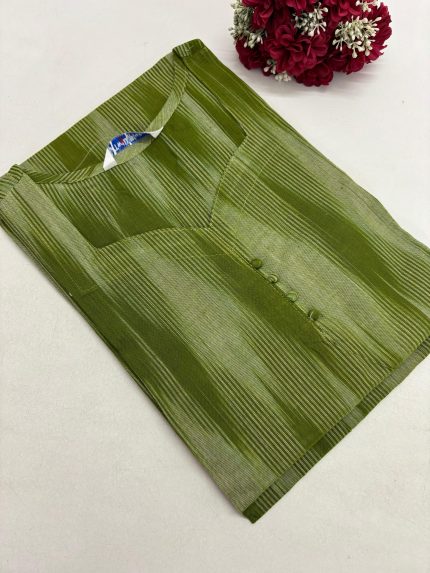 Ikkat Cotton Kurti
