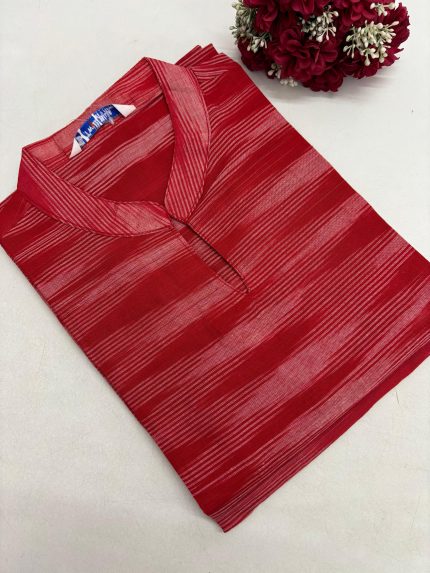 Ikkat Cotton Kurti