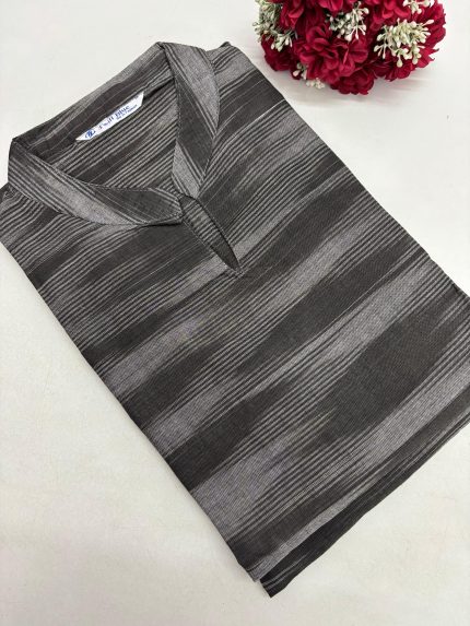 Ikkat Cotton Kurti
