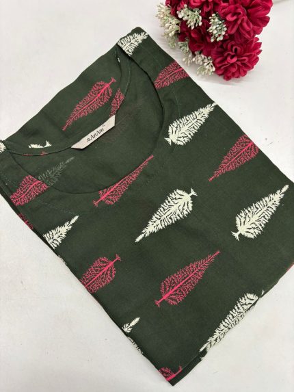 Slub Cotton kurti