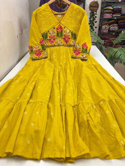 Mul Cotton Flared Maxi