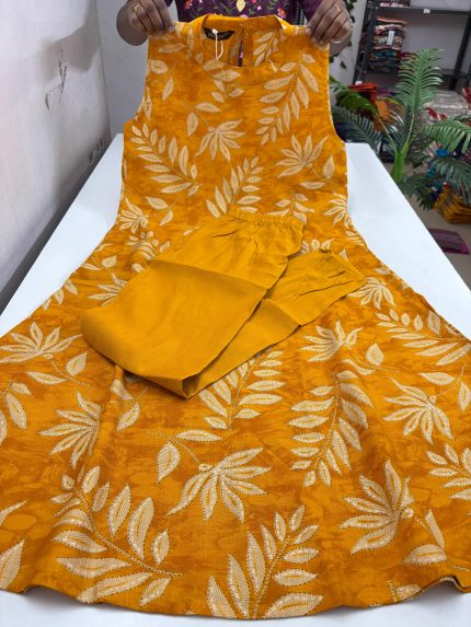 Premium Vatican Silk Co-ord Set