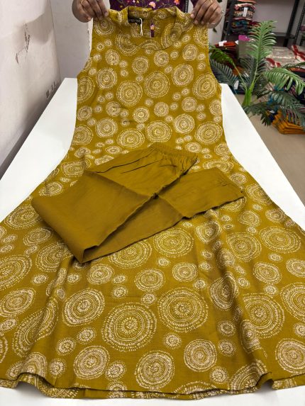 Premium Vatican Silk Co-ord Set