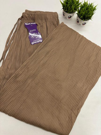 Premium Glitter Palazzo Pant – SANDAL