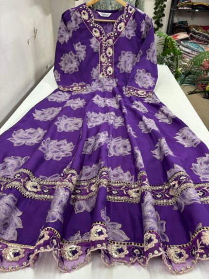 Premium Vatican Silk Anarkali