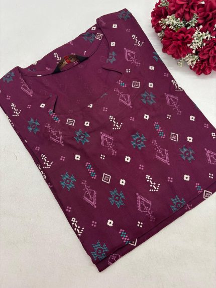 Regular Wear Side Open Kurti