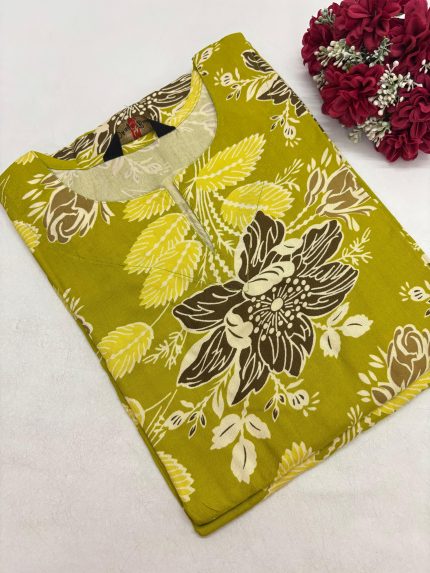 Regular Wear Side Open Kurti